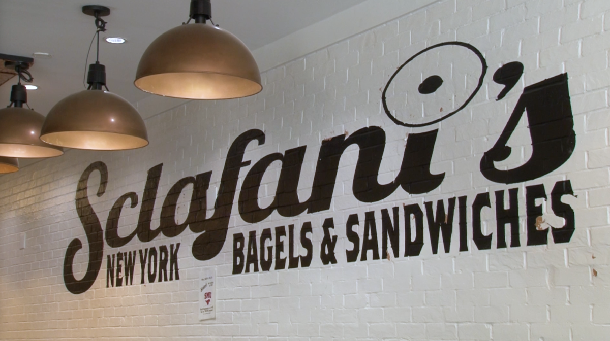 Sclafani's New York Bagels & Sandwiches has a new location inside of the newly renovated Cox School of Business. 